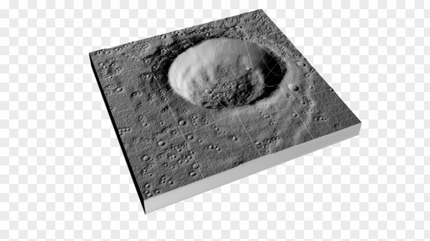 Crater Shuttle Radar Topography Mission Topographic Map Lunar Reconnaissance Orbiter Moon PNG