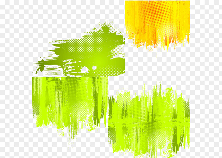 Creative Vector Brushes Paper Paint Inkstick Ink Brush PNG