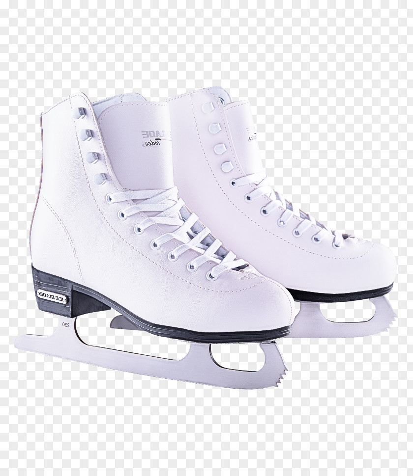Athletic Shoe Outdoor Figure Skate Footwear White Ice Hockey Equipment PNG