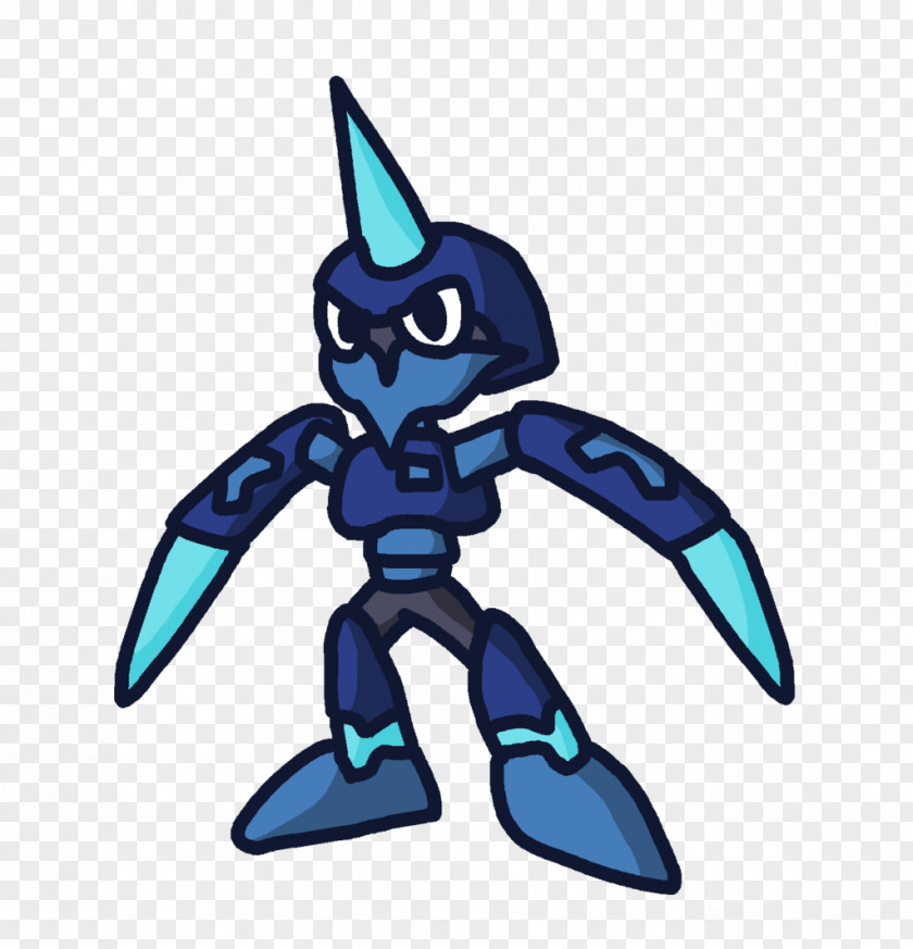 Icicles Cobalt Blue Cartoon Character Clip Art PNG