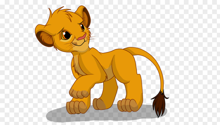 Lion King Simba Cat Tiger Drawing PNG