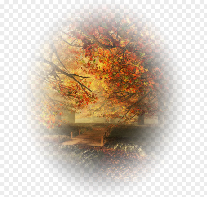 Painting Landscape Autumn Art PNG