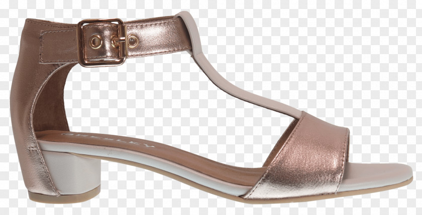 Rose Gold Footwear Shoe Sandal Brown Beige PNG