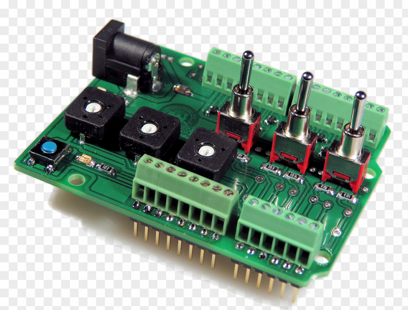 Shield Arduino Microcontroller Servo Control Electronics Electronic Engineering Servomechanism PNG