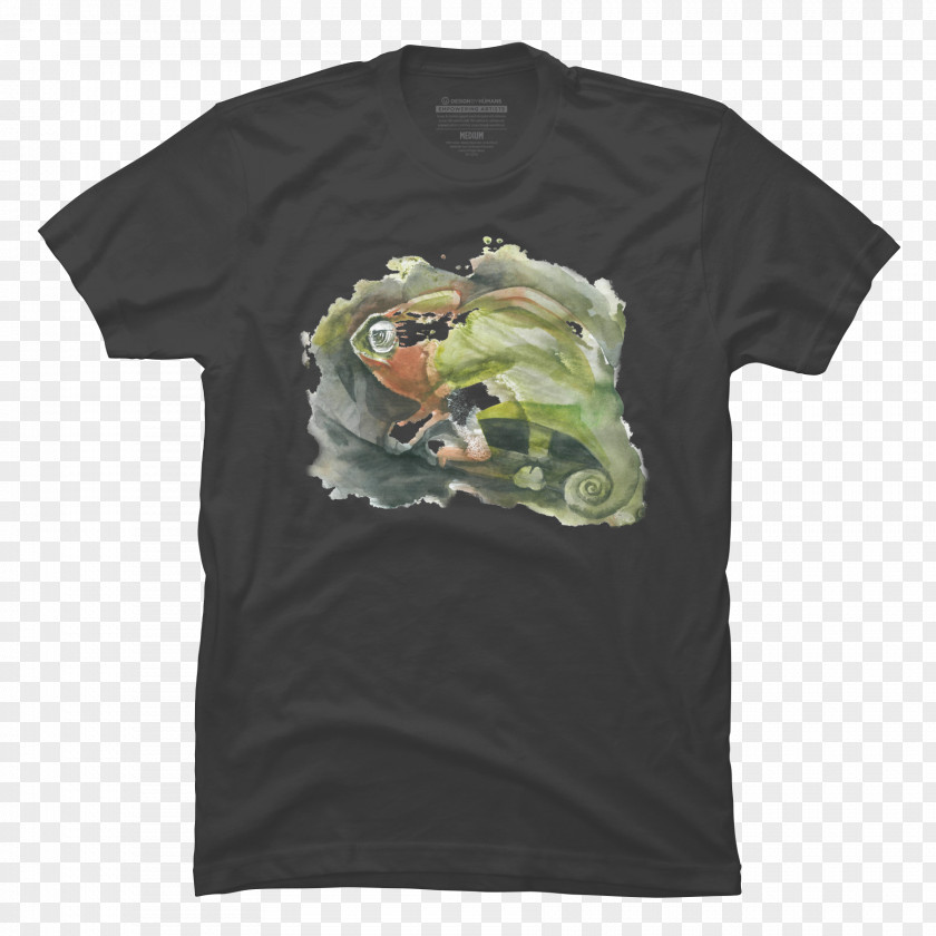T-shirt Chameleons Yob The Great Cessation Watercolor Painting PNG