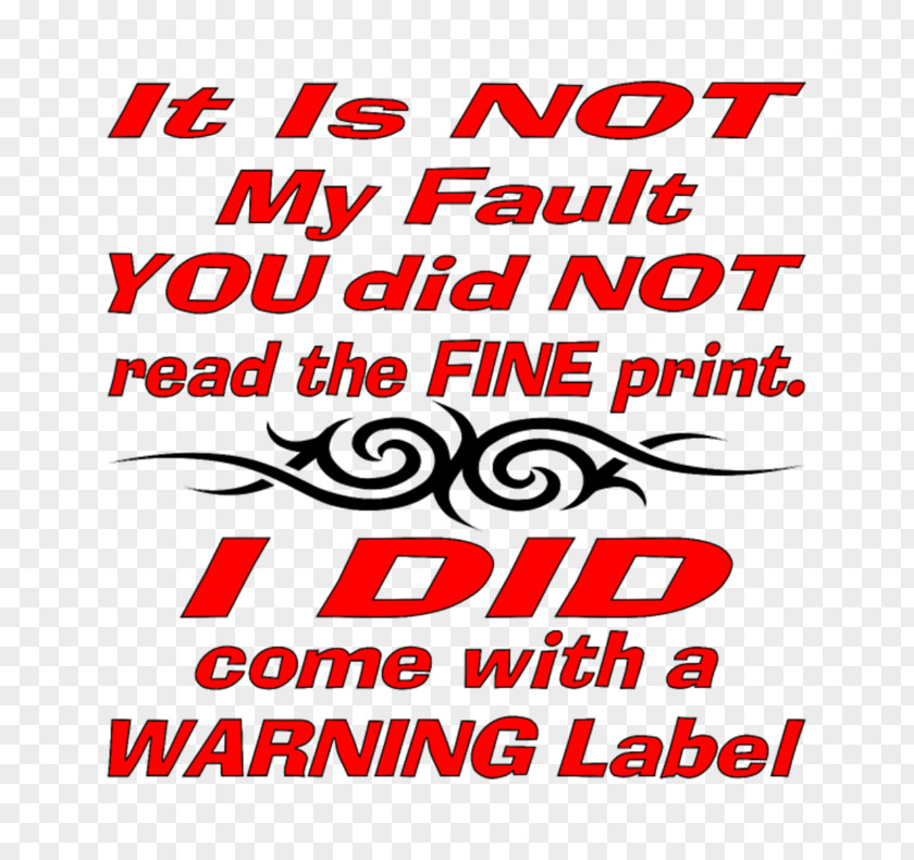 Wine Warning Label Bumper Sticker PNG