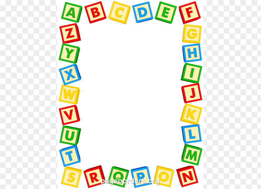 Alphabet Border Cliparts Letter Clip Art PNG