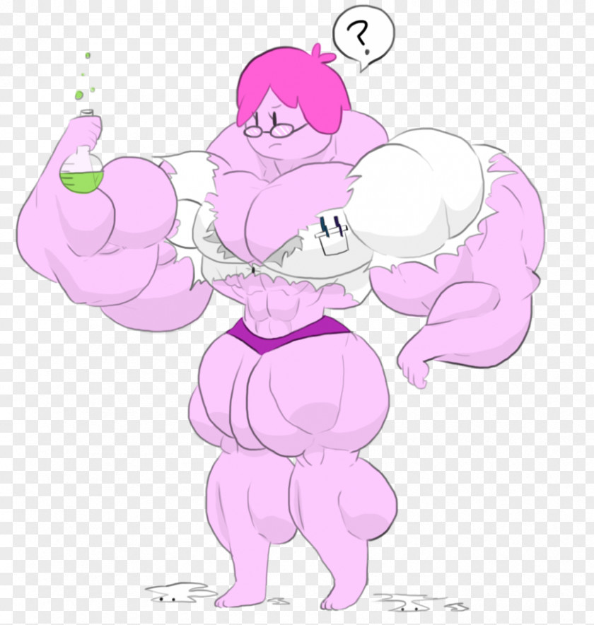 Cartoon Cotton Candy Gluteus Maximus Muscle Princess Bubblegum Chewing Gum Gluteal Muscles PNG
