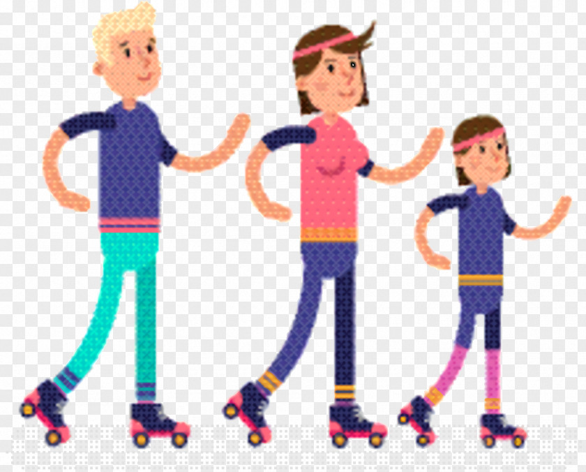 Child Skating Shoe Roller PNG