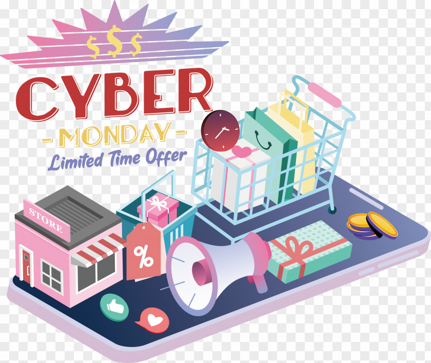 Cyber Monday PNG