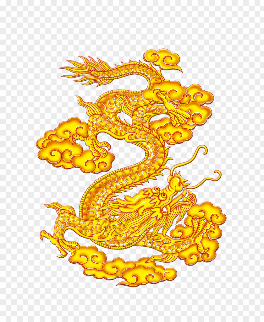 Dragon China Chinese Yinglong PNG
