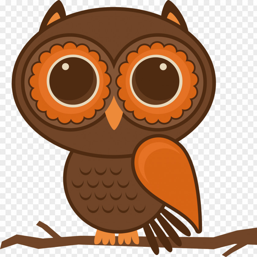 Owl Scrapbooking Clip Art PNG
