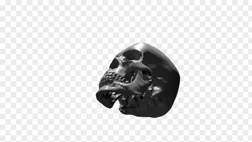 Skull 3D Printing STL Computer File Graphics PNG