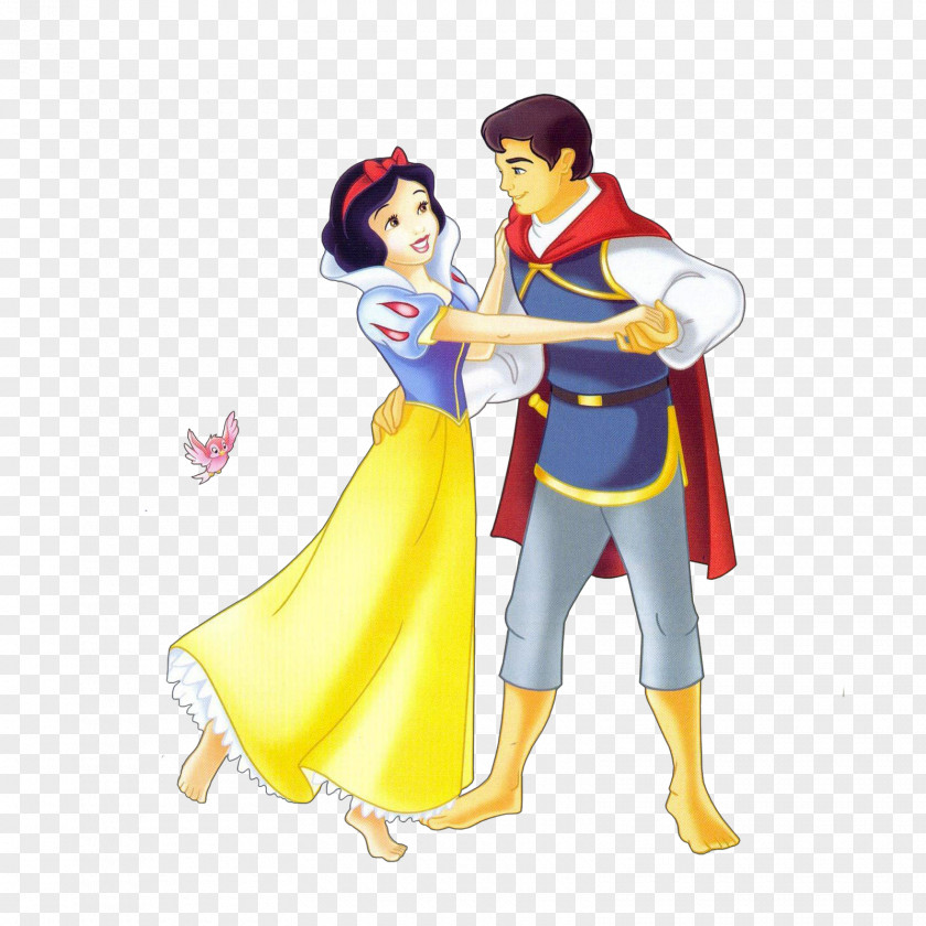 Snow White Prince Charming Seven Dwarfs Evil Queen Disney Princess PNG