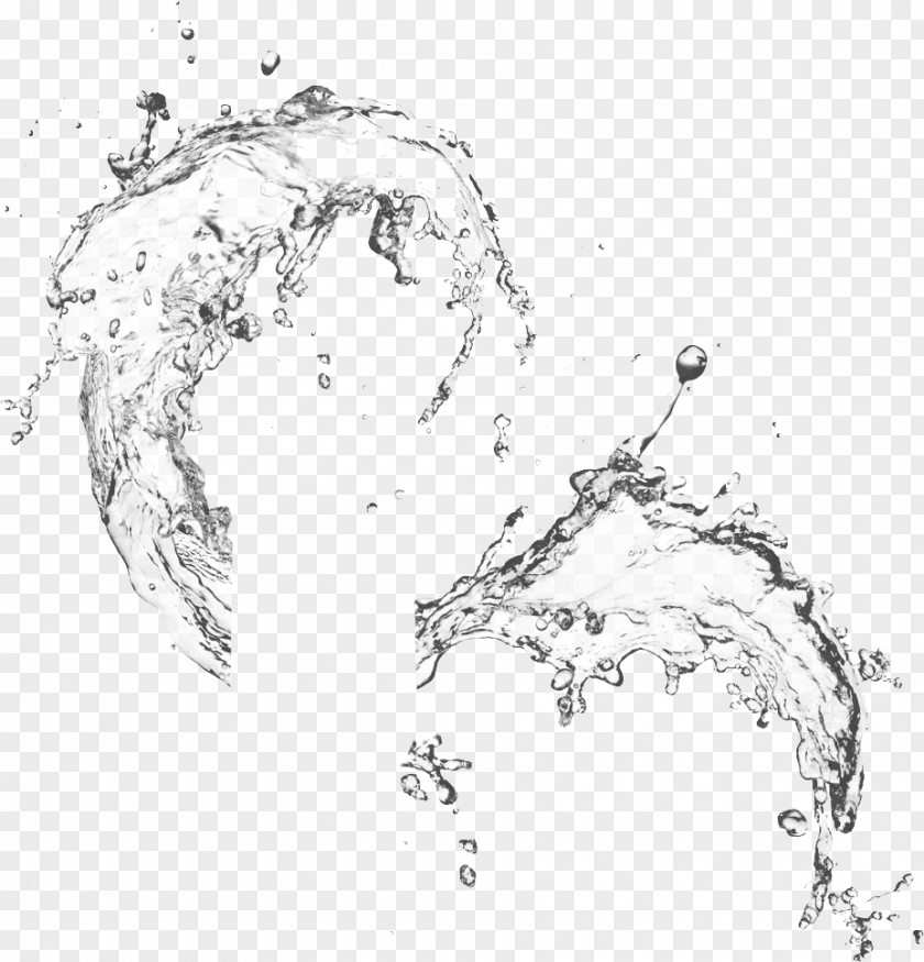 Crystal Clear Water Drops Splashing PNG clear water drops splashing clipart PNG
