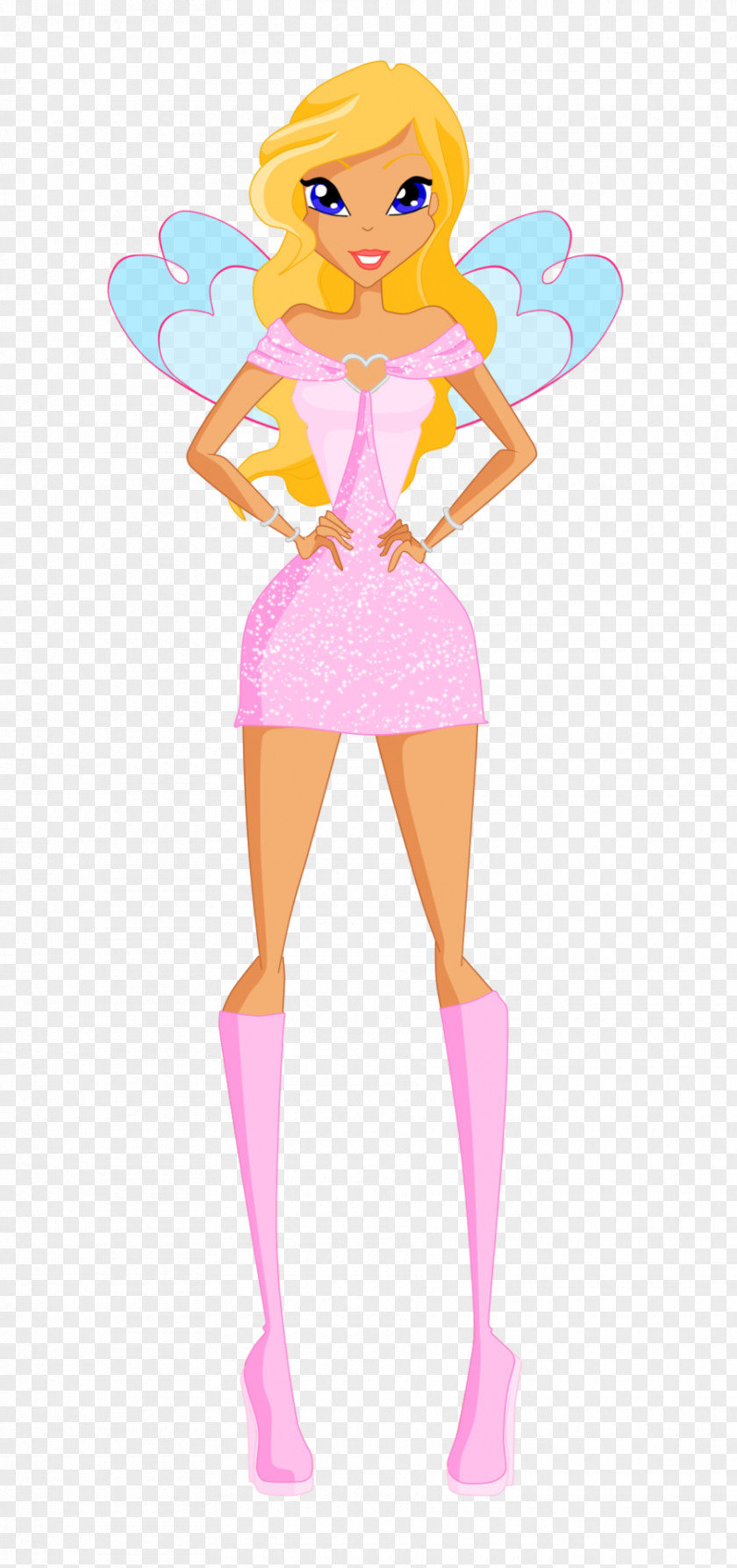 Fairy Barbie Pink M Clip Art PNG