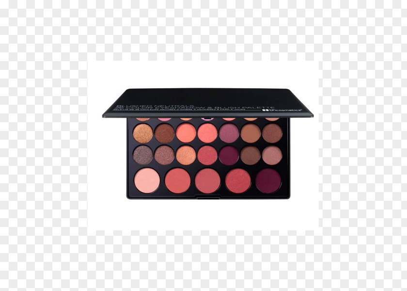 Realistic Different Nuts Cosmetics Viseart Eye Shadow Palette Rouge Color PNG