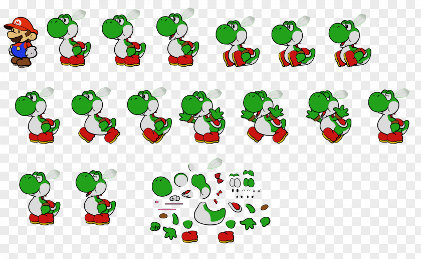 Yoshi Mario & Super World 2: Yoshi's Island Paper Mario: The Thousand-Year Door PNG