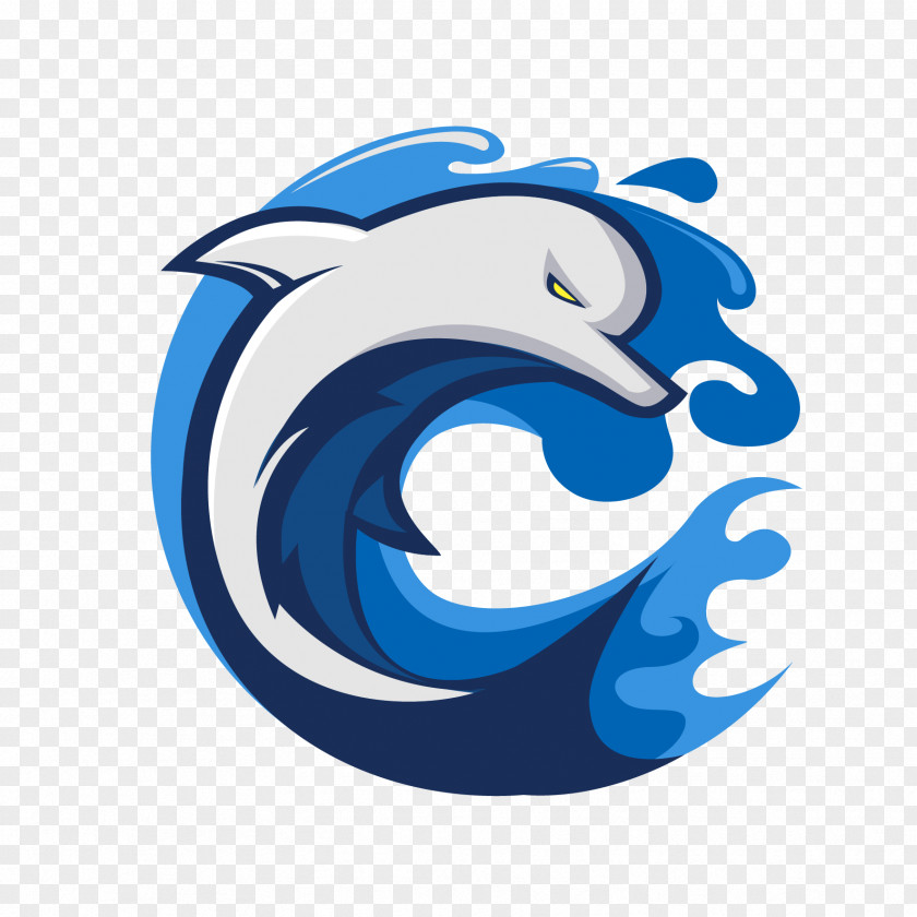 Bide Sign Logo Illustration Clip Art Dolphin Font PNG