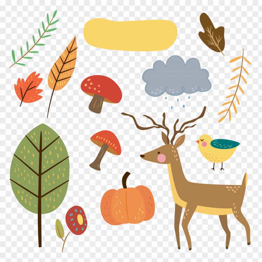 Cute Planner Cliparts Autumn Sticker Scrapbooking Clip Art PNG