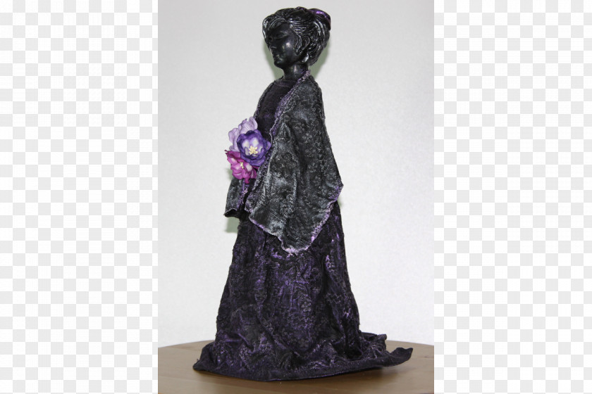 61 Sculpture Purple Figurine Violet PNG