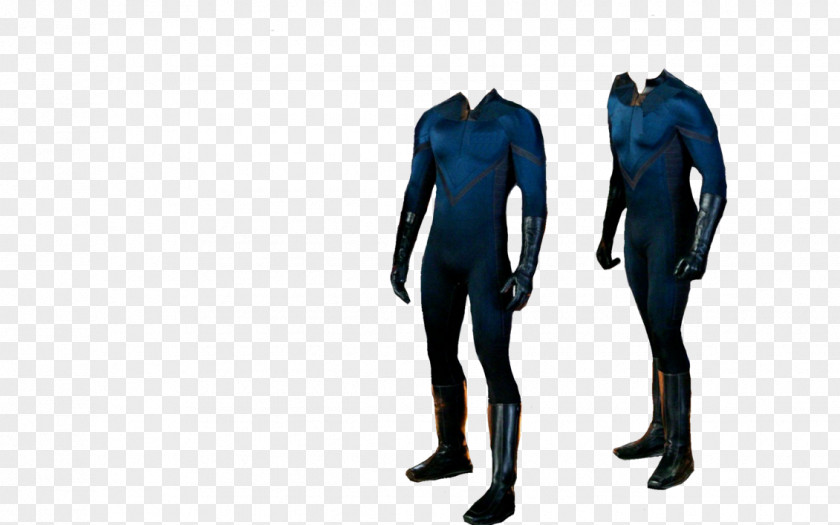 Ff Wetsuit Dry Suit Cobalt Blue Shoulder PNG