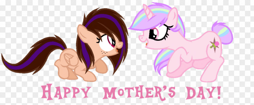 Happy Mother S Day Pony Horse Clip Art PNG