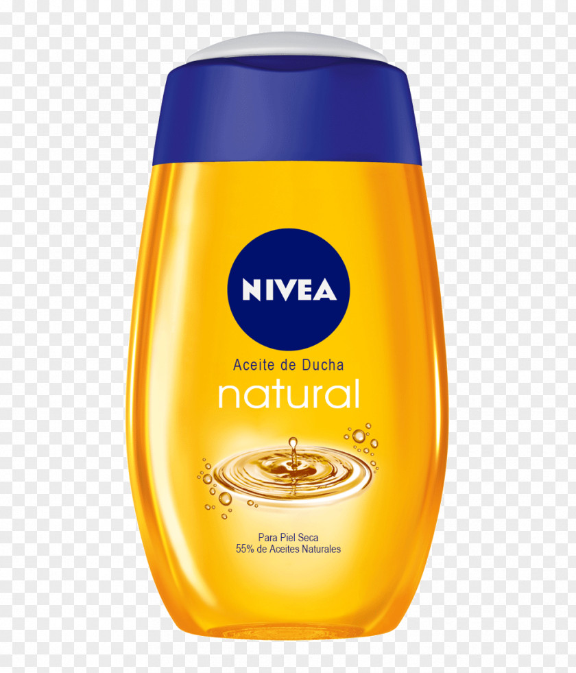 Oil Nivea Natural Shower Sunscreen Gel PNG
