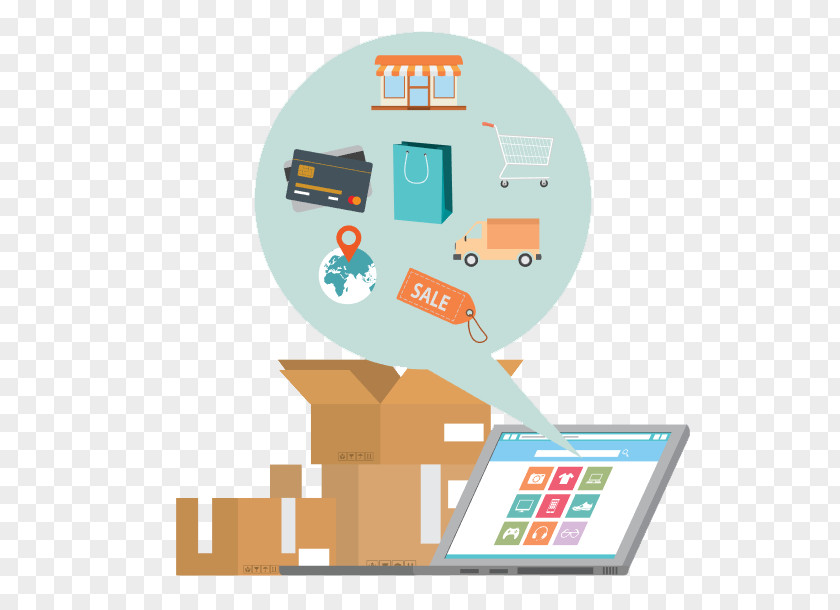 Retail Store E-commerce Online Shopping Trade Website Development Electronic Business PNG