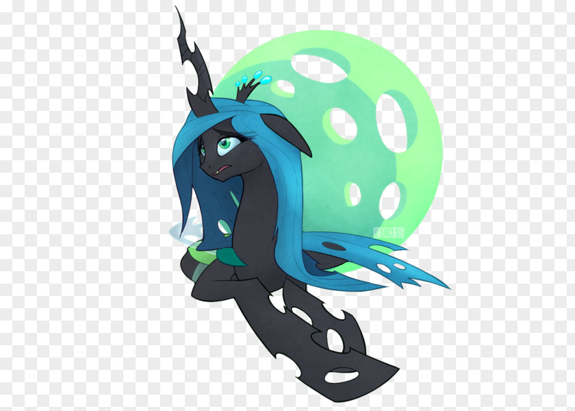 Drawing BronyCon Secret Pony Queen Chrysalis PNG