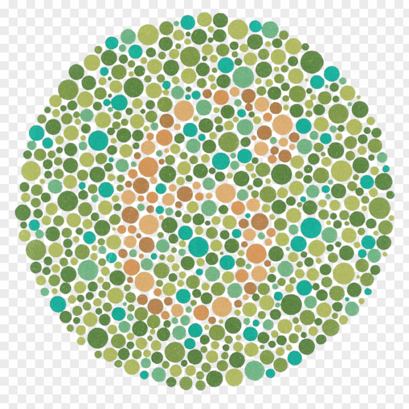 Eye Color Blindness Ishihara Test Vision Visual Perception Impairment PNG