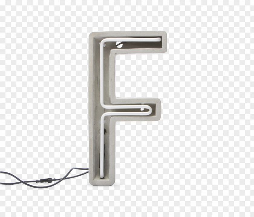 F Lighting Neon Lamp Letter Sign PNG
