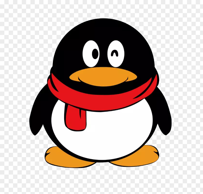 Glasses Penguin Social Media Tencent QQ WeChat Clip Art PNG