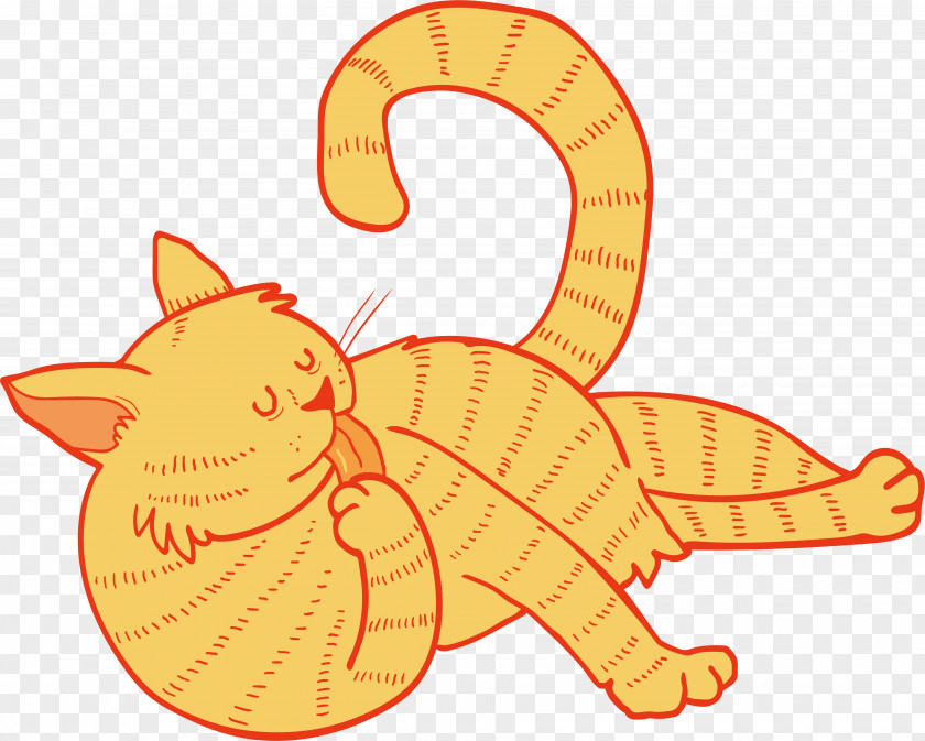 A Cat Licking Its Claws Claw Computer File PNG
