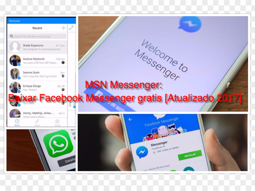Baixar Messenger Filho Adotivo Download Font Instant Messaging Smartphone PNG