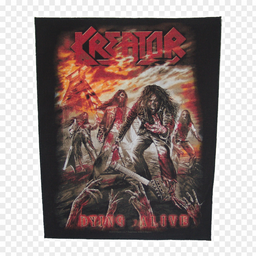 Dvd Kreator Dying Alive DVD Nuclear Blast Thrash Metal PNG