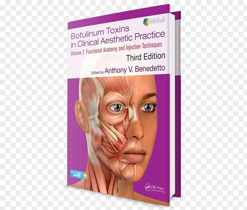 Botulinum Toxin Toxins In Clinical Aesthetic Practice 3E: Two Volume Set Practice, Second Edition Anthony V. Benedetto Face Surgery PNG