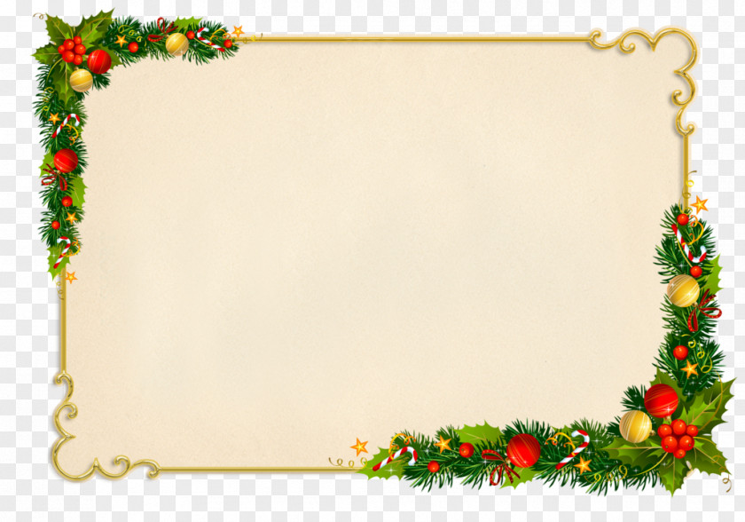 Christmas Gift Picture Frames Holiday PNG