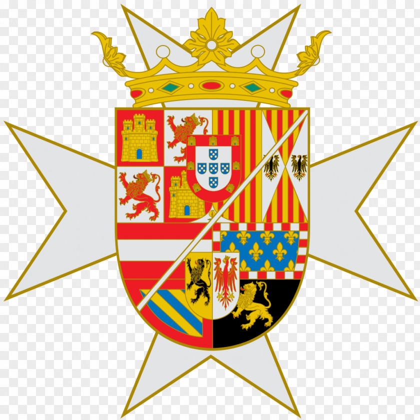 Coat Of Arms Spain Crown Aragon House Habsburg Kingdom PNG