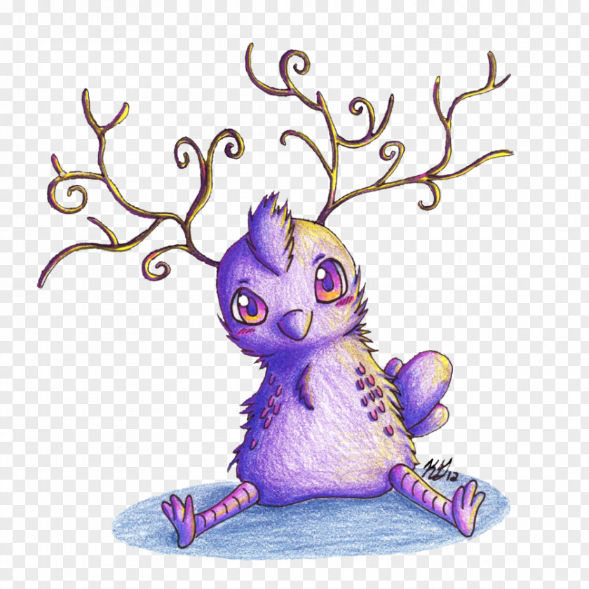 Creature Violet Purple Lilac Art PNG