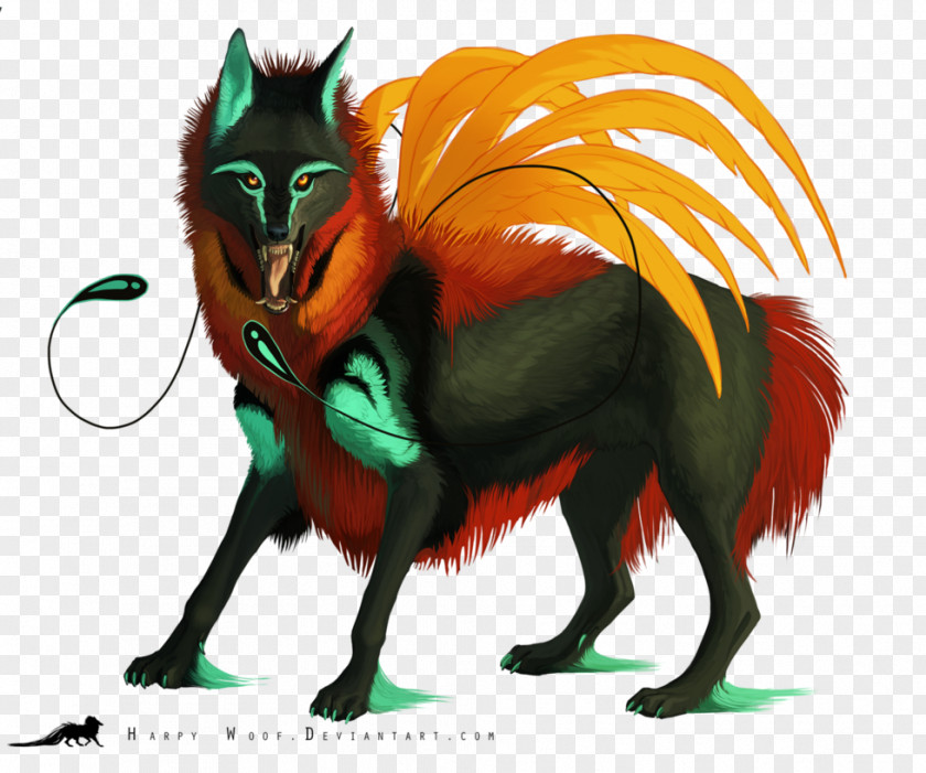 Demon Canidae Dog Clip Art PNG