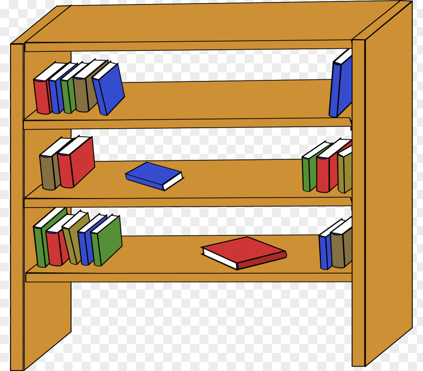Flat Stanley Clipart Bookcase Shelf Clip Art PNG