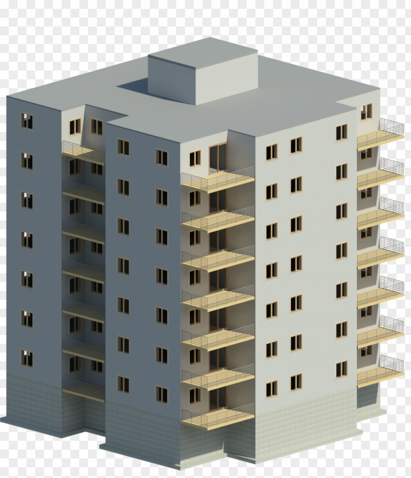 Many-storied Buildings Isometric Projection Facade Building Storey Framing PNG