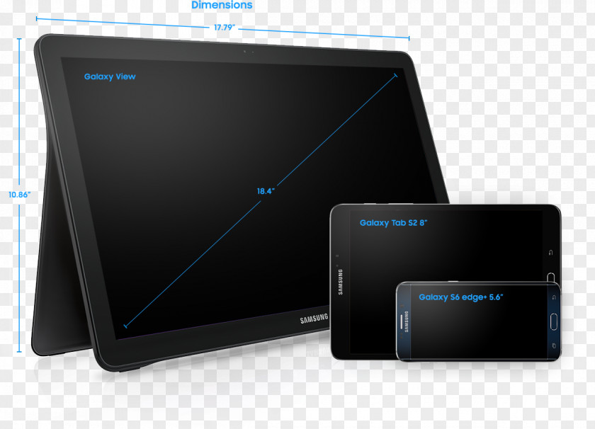 Samsung Galaxy View Netbook Tab S2 PNG