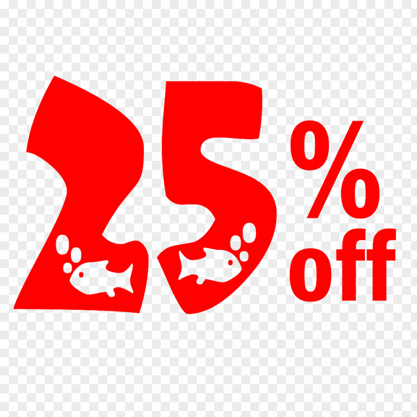 New Year Sale 25% Off Discount Tag. PNG