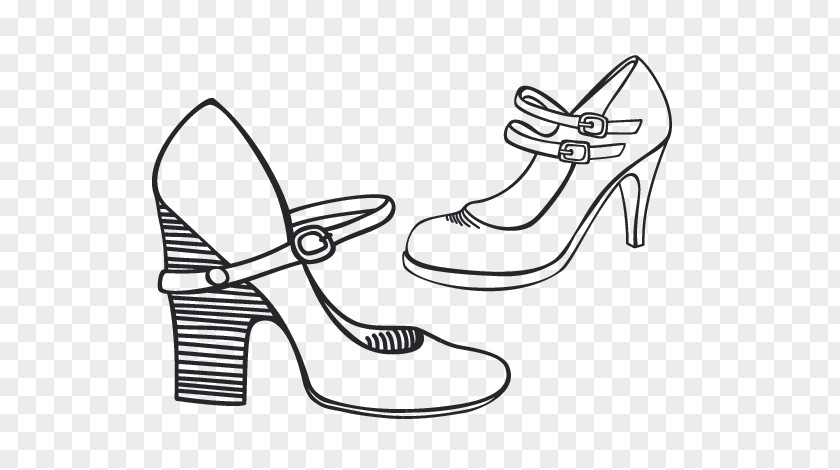 Sandal High-heeled Shoe Absatz Drawing Sneakers PNG