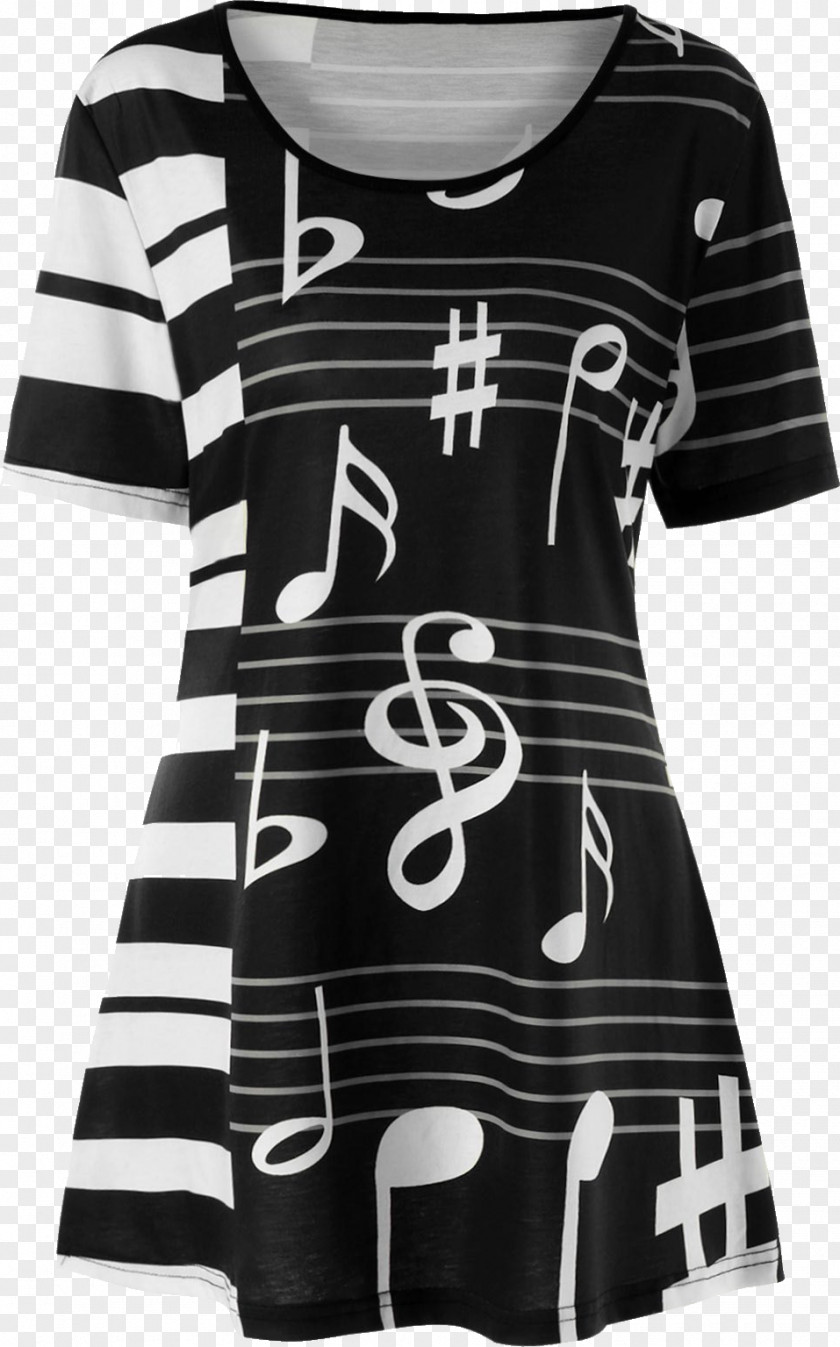 T-shirt Dress Key Musical Note Clothing PNG