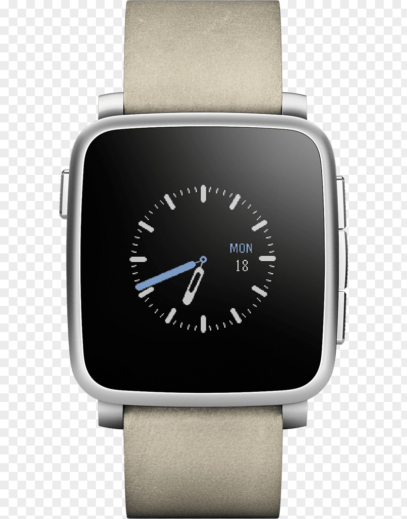 Watch Pebble Time Steel Apple Series 2 Smartwatch PNG