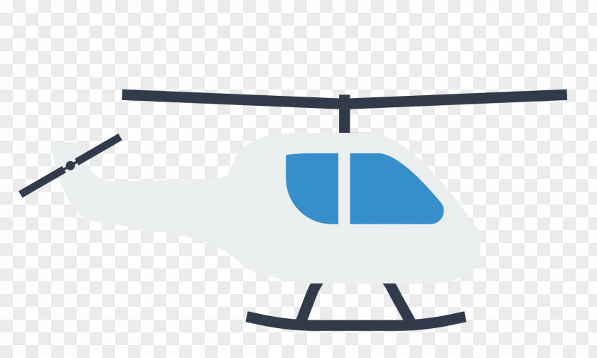 White Helicopter Vector Material Rotor Aircraft PNG