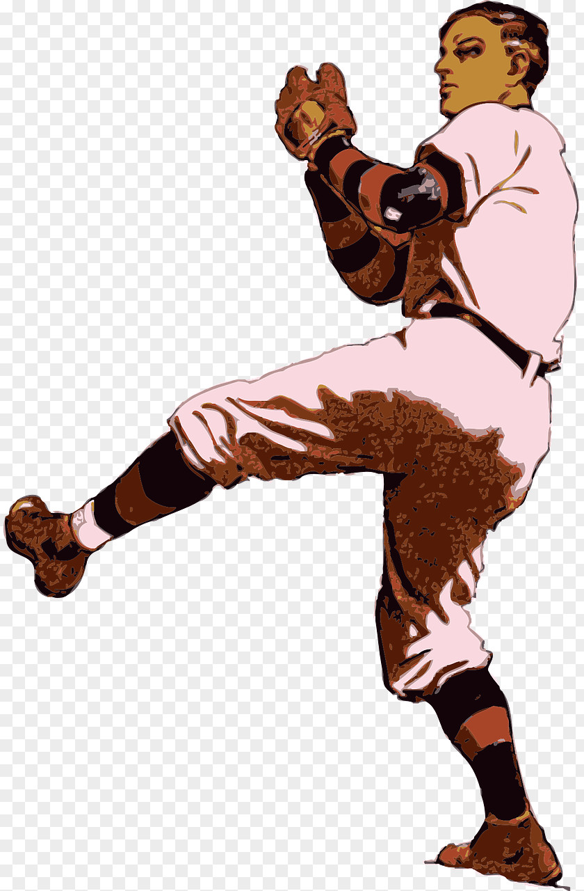 Baseball Pitcher Batting Clip Art PNG
